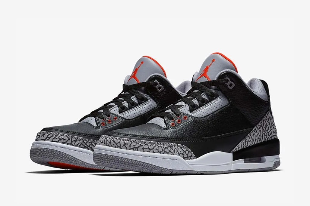 Black Cement (2018) - Jordan 3 Retro - product image from the listing.