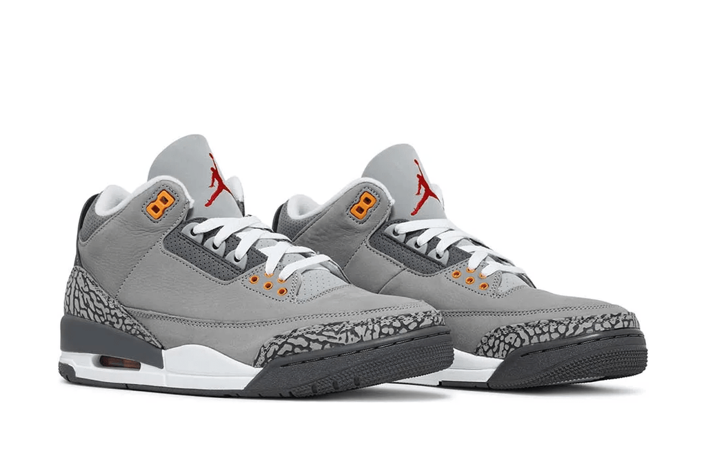 Cool Grey - Jordan 3 Retro 2021 - product image from the listing.