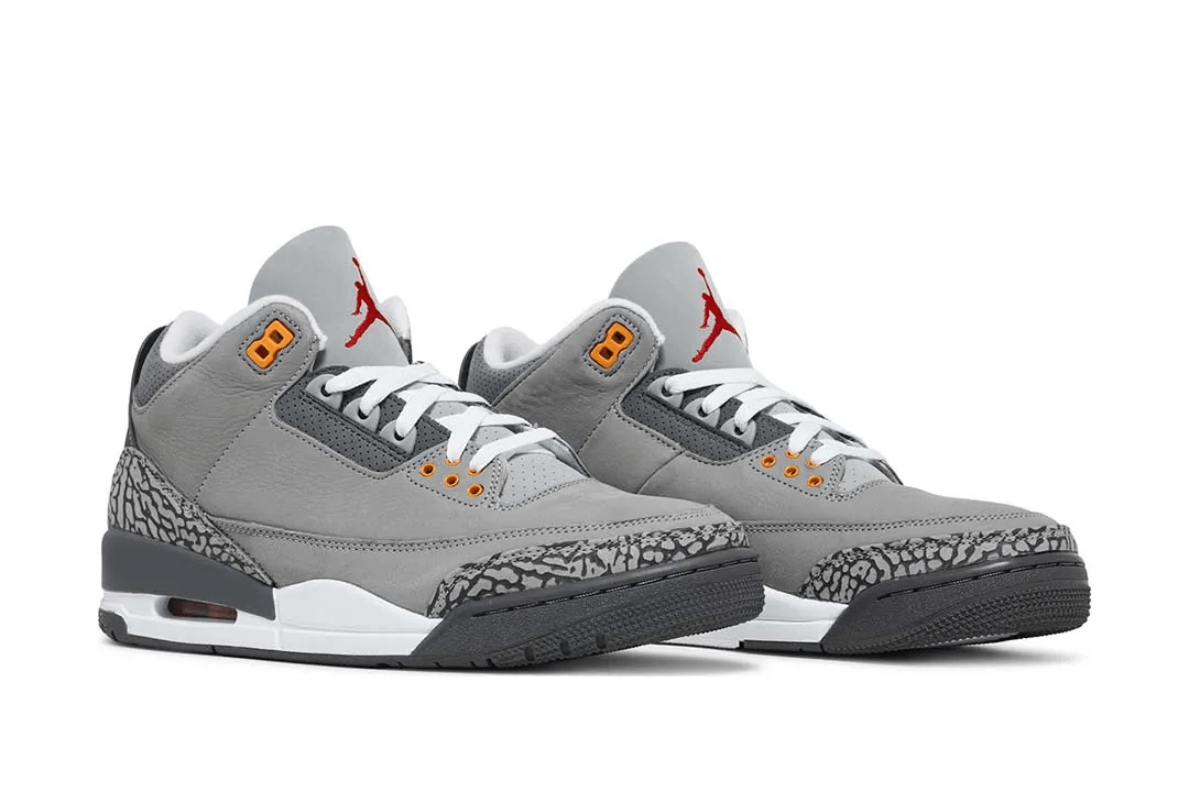 Cool Grey - Jordan 3 Retro 2021 - product image from the listing.