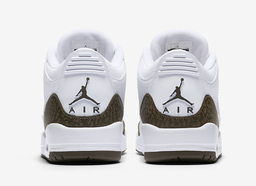 Mocha - Jordan 3 Retro 2018 - product image from the listing.
