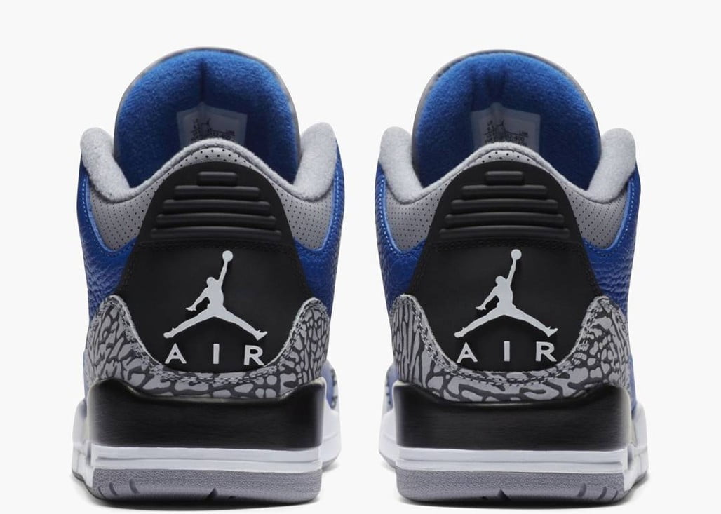 Varsity Royal Cement - Jordan 3 Retro - product image from the listing.