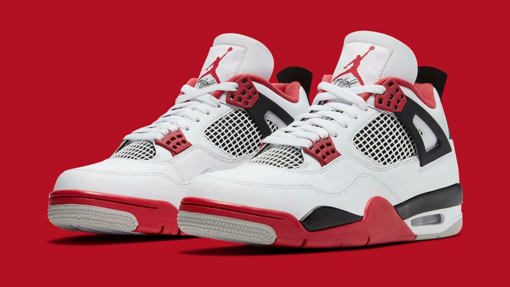 Fire Red - Jordan 4 2020 - product photo shown in the listing for this item.