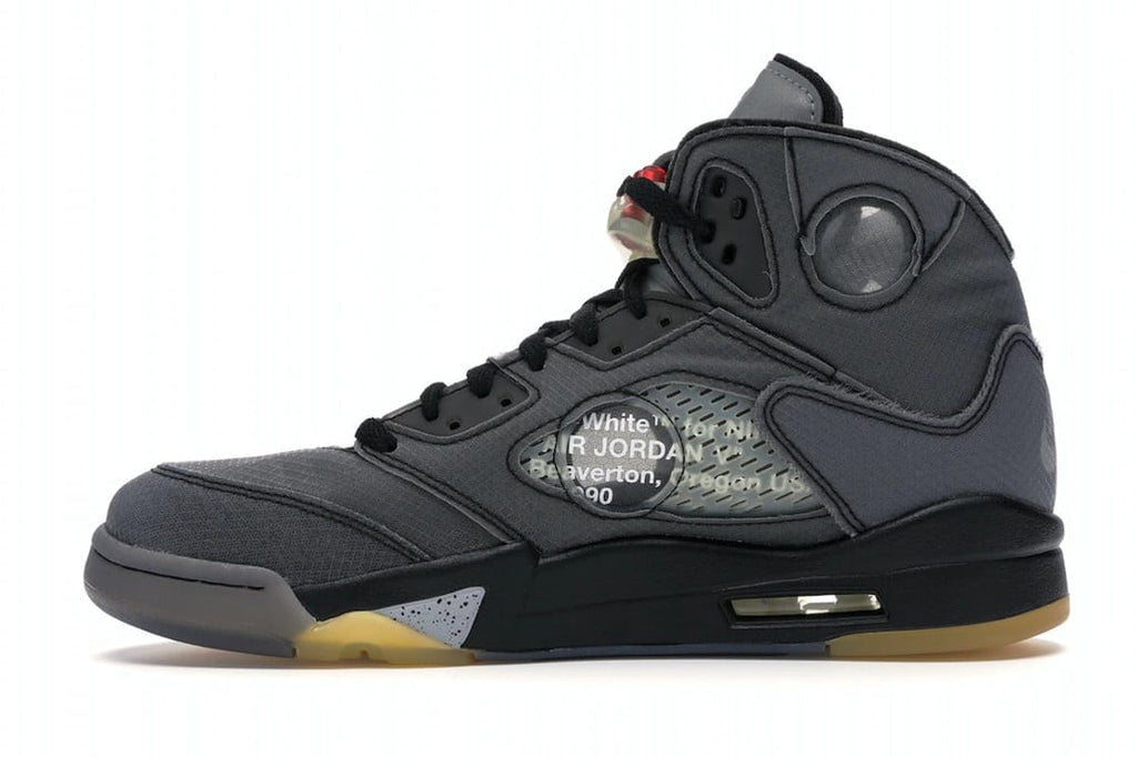 Off-White Muslin - Jordan 5 Retro - product image from the listing.