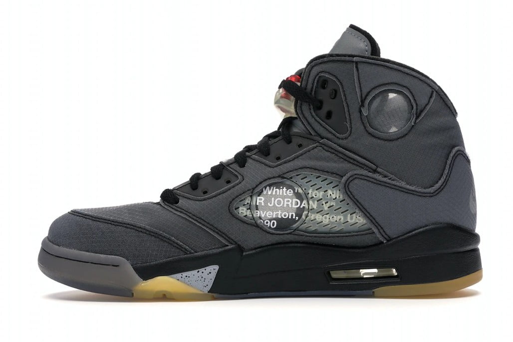 Off-White Muslin - Jordan 5 Retro - product image from the listing.