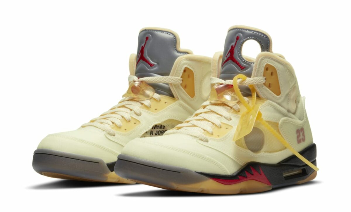 Jordan 5 Retro SP in Sail - product photo shown in the listing for this item.