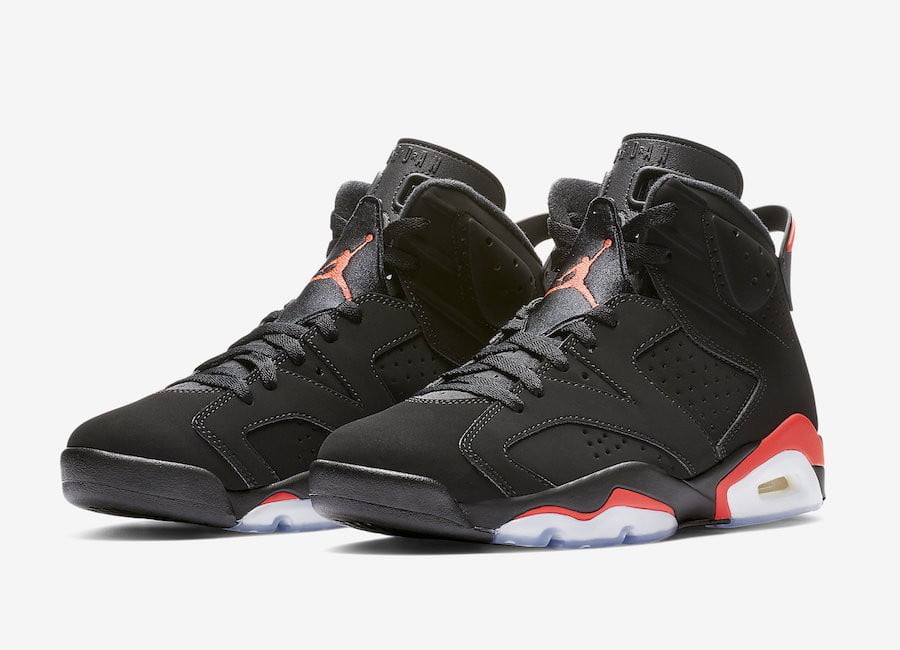 Black Infrared (2019) - Jordan 6 Retro - product image from the listing.
