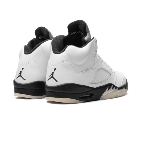 "White/Black" Air Jordan 5 - product image from the listing.