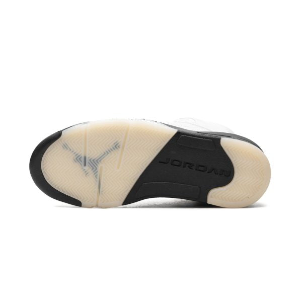 "White/Black" Air Jordan 5 - product image from the listing.