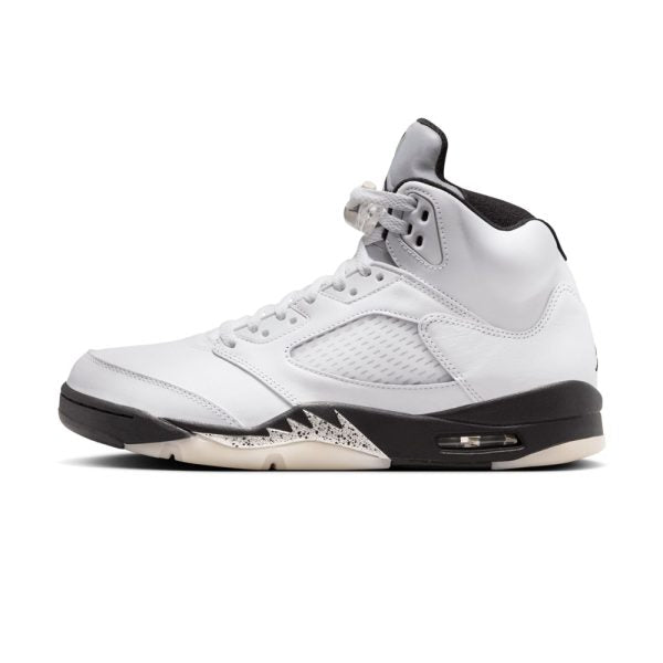 "White/Black" Air Jordan 5 - product image from the listing.