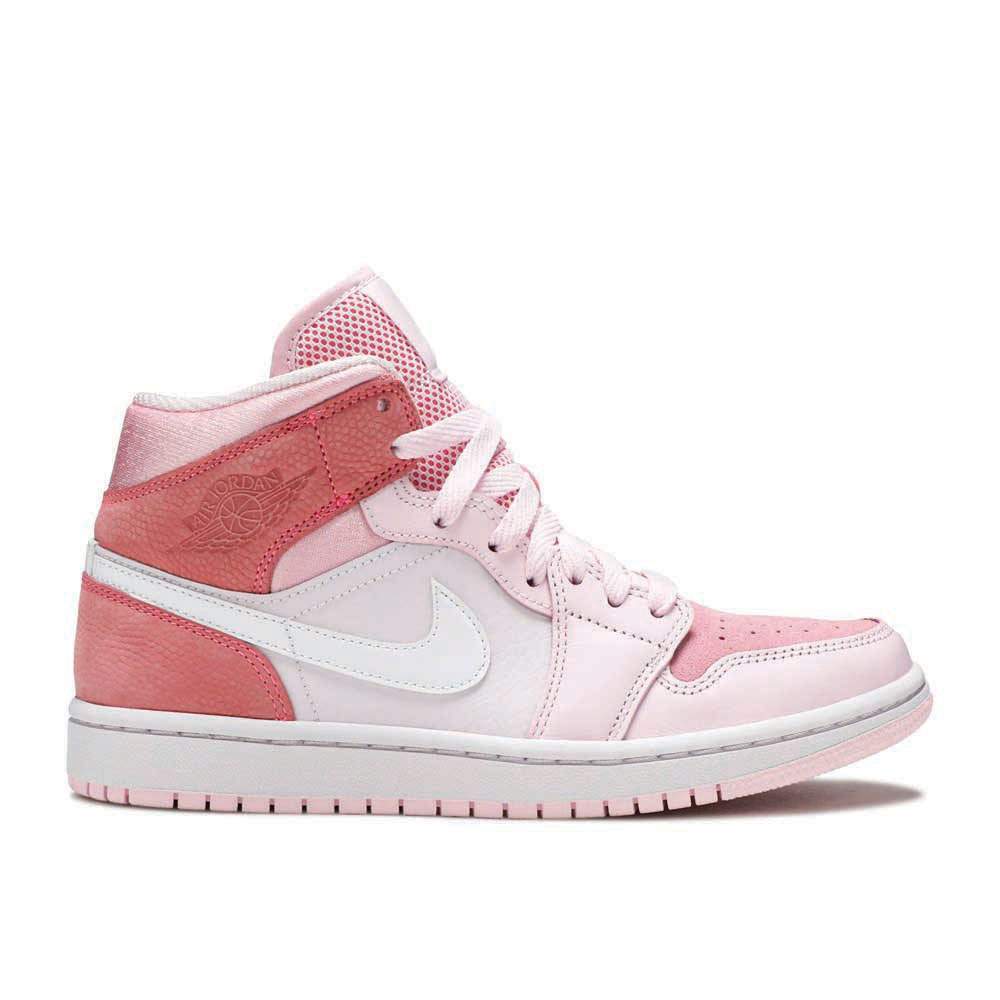 Air Jordan 1 Mid 'Digital Pink' Footwear - product image from the listing.