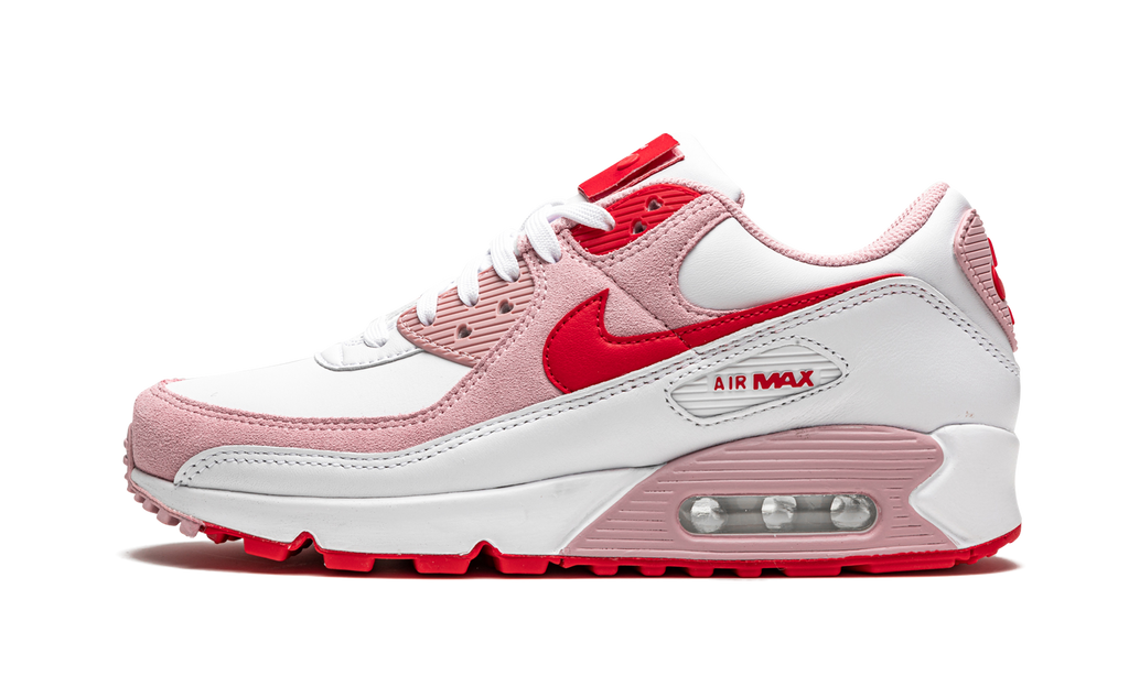 Women's AIR MAX 90 "Valentines Day 2021" DD8029 100 - product image from the listing.