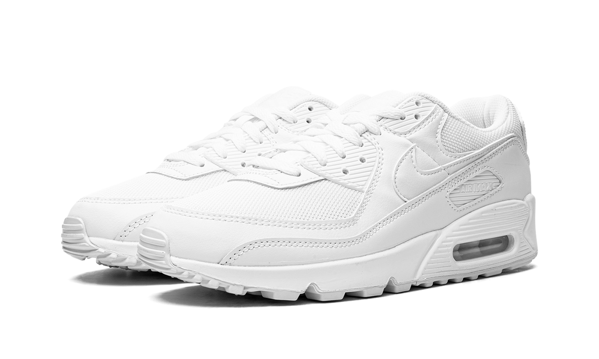 Women's Air Max 90 "Triple White (2022)" dh8010 100 - product image from the listing.