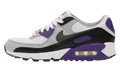 Women's Air Max 90 "Neutral Grey Purple" DH8010 110 - product image from the listing.