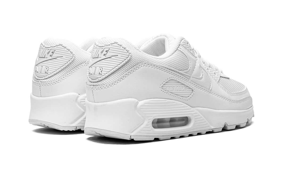 Women's Air Max 90 "Triple White (2022)" dh8010 100 - product image from the listing.
