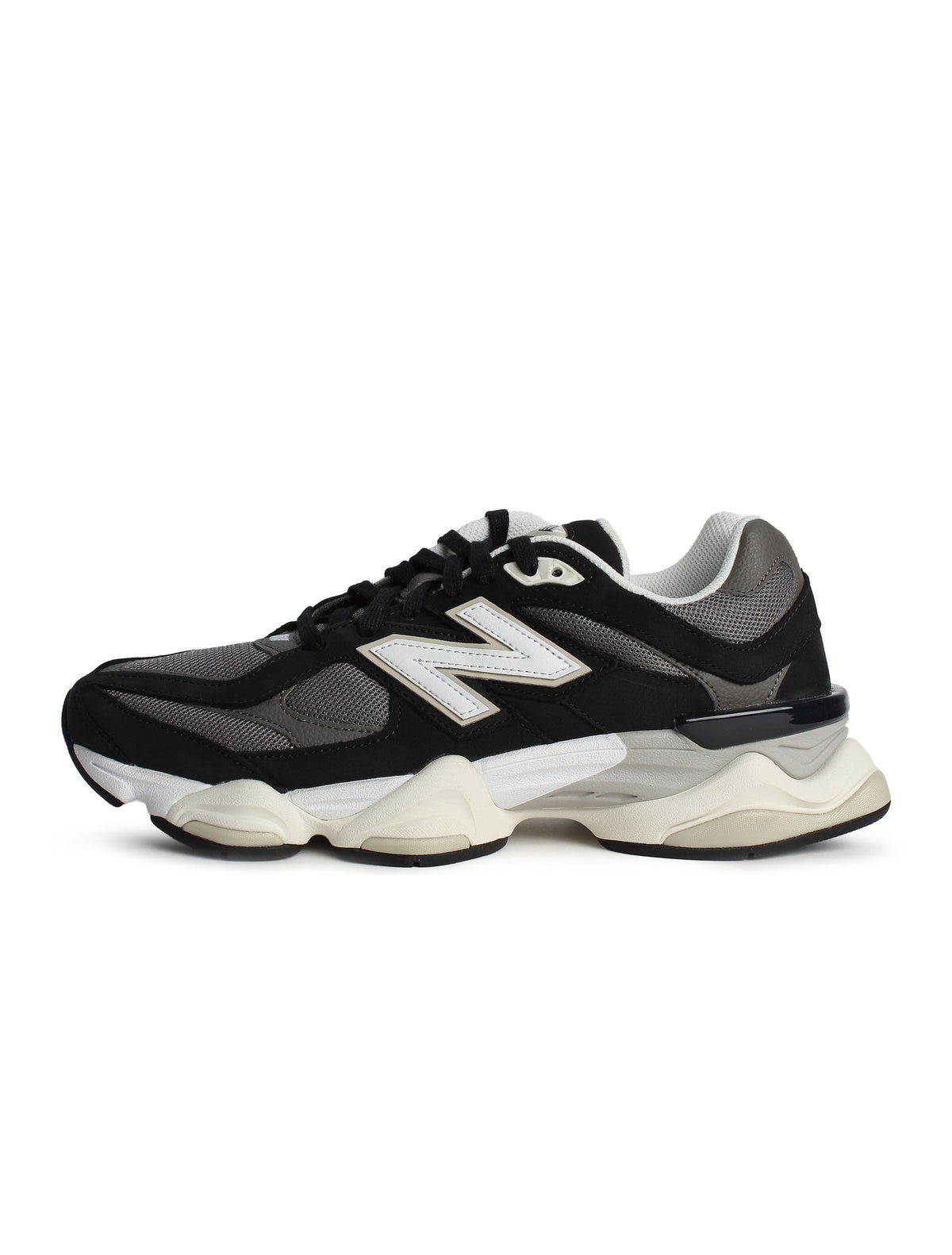 Men's New Balance 9060 Lifestyle Shoes - Black/White - product image from the listing.