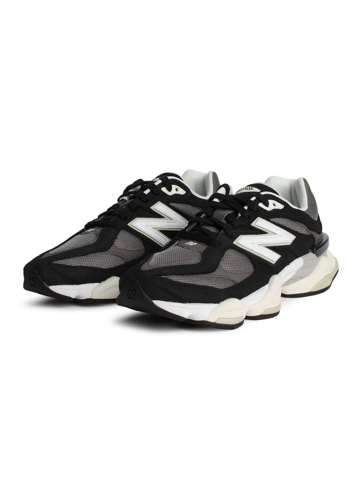 Men's New Balance 9060 Lifestyle Shoes - Black/White - product image from the listing.