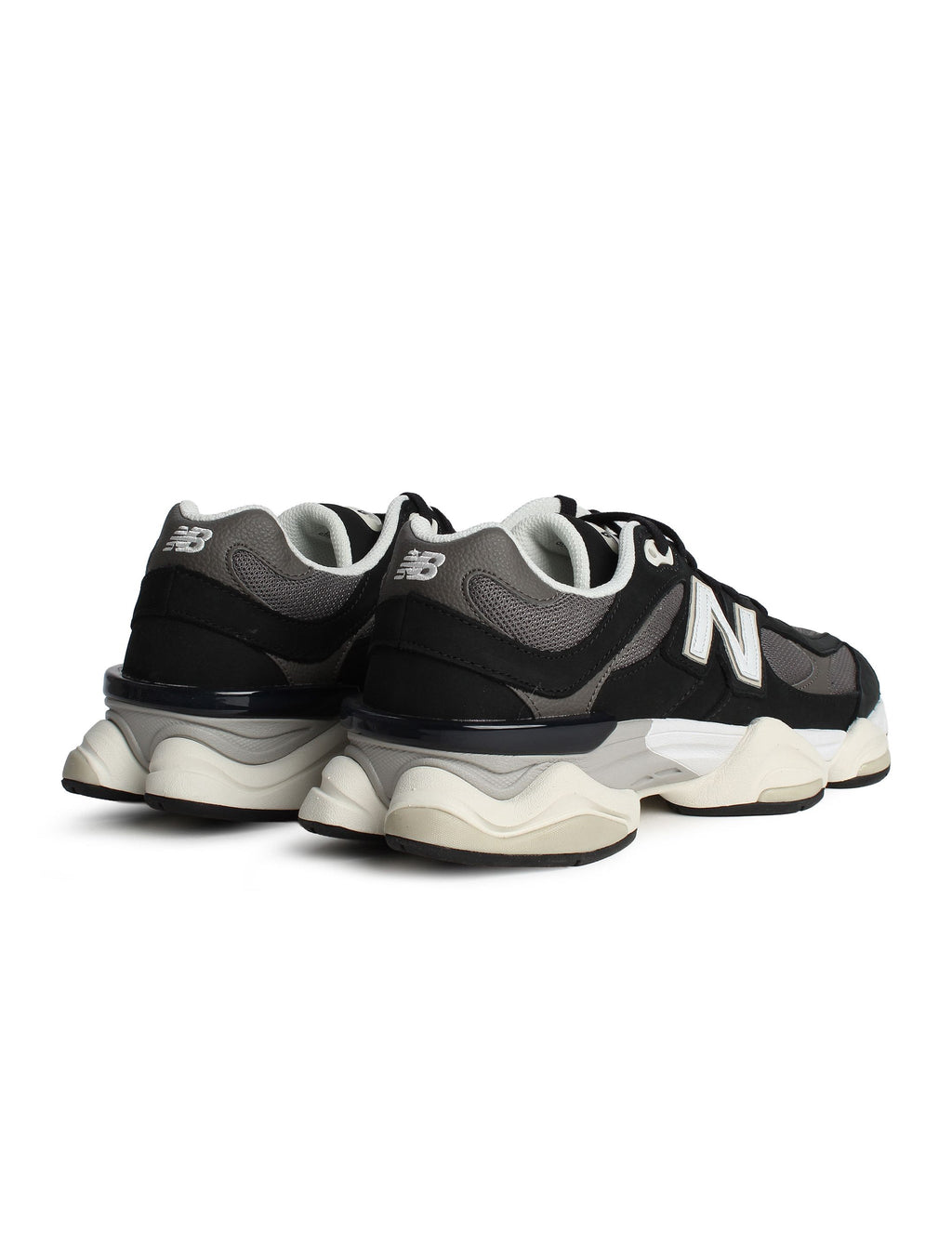 Men's New Balance 9060 Lifestyle Shoes - Black/White - product image from the listing.