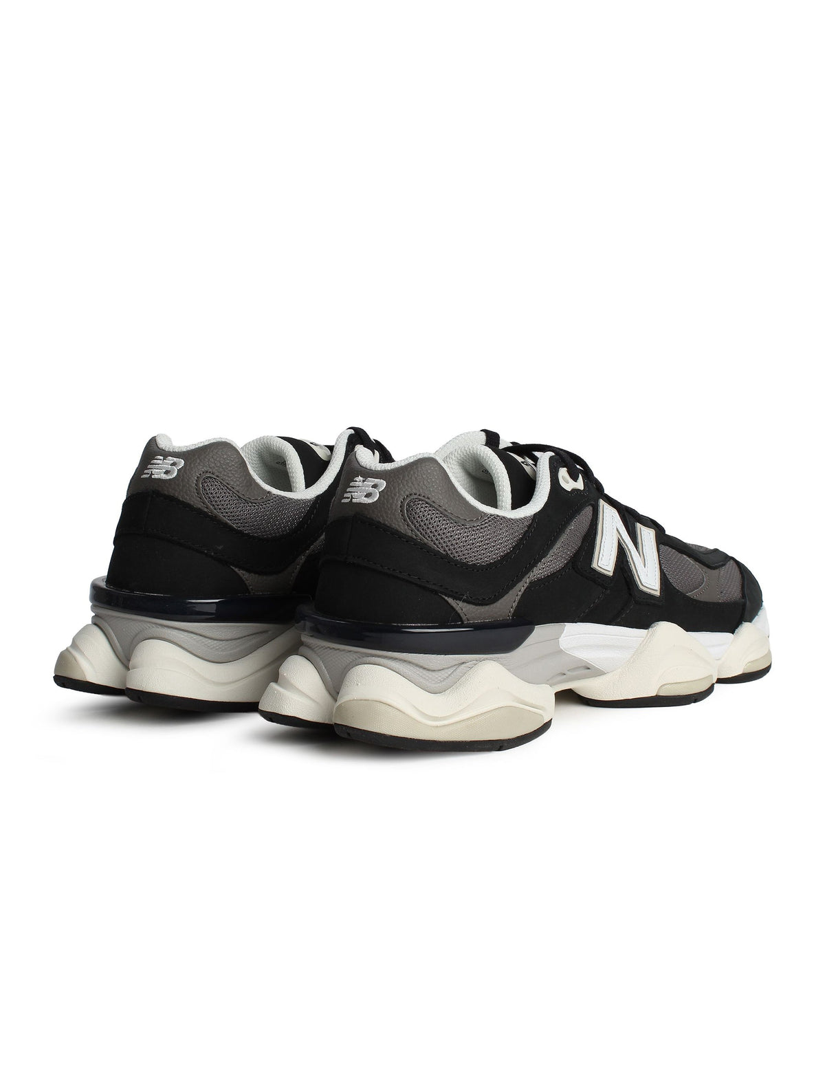 Men's New Balance 9060 Lifestyle Shoes - Black/White - product image from the listing.