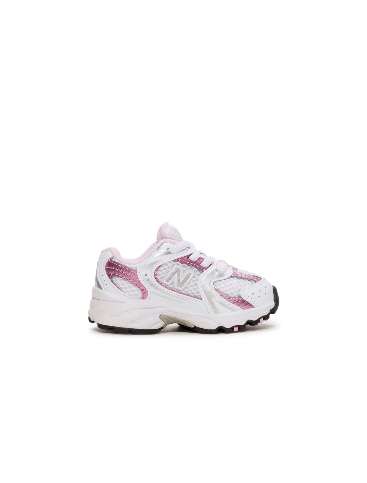 New Balance (PS) 530 Shoes in White/Pink - product image from the listing.