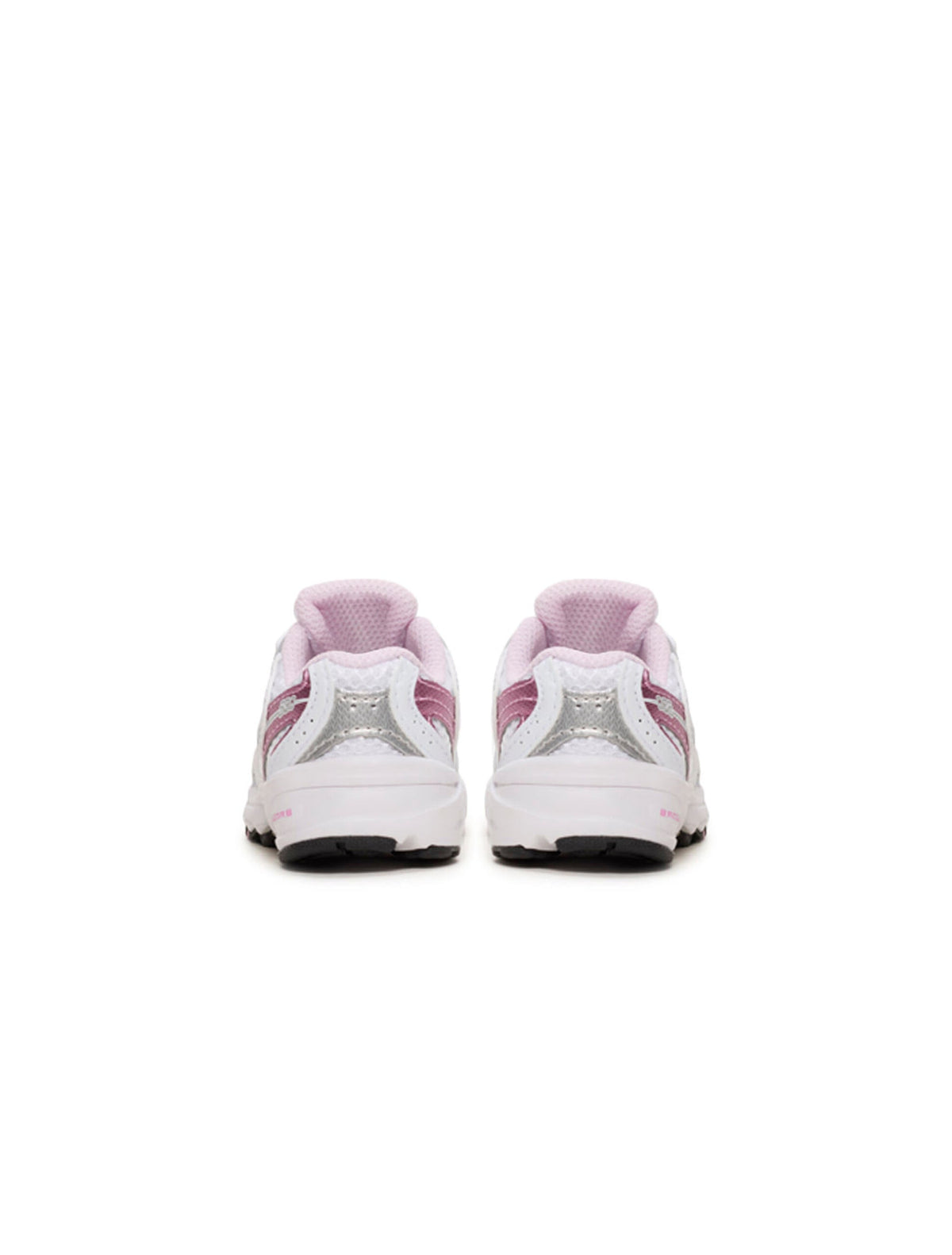 New Balance (PS) 530 Shoes in White/Pink - product image from the listing.