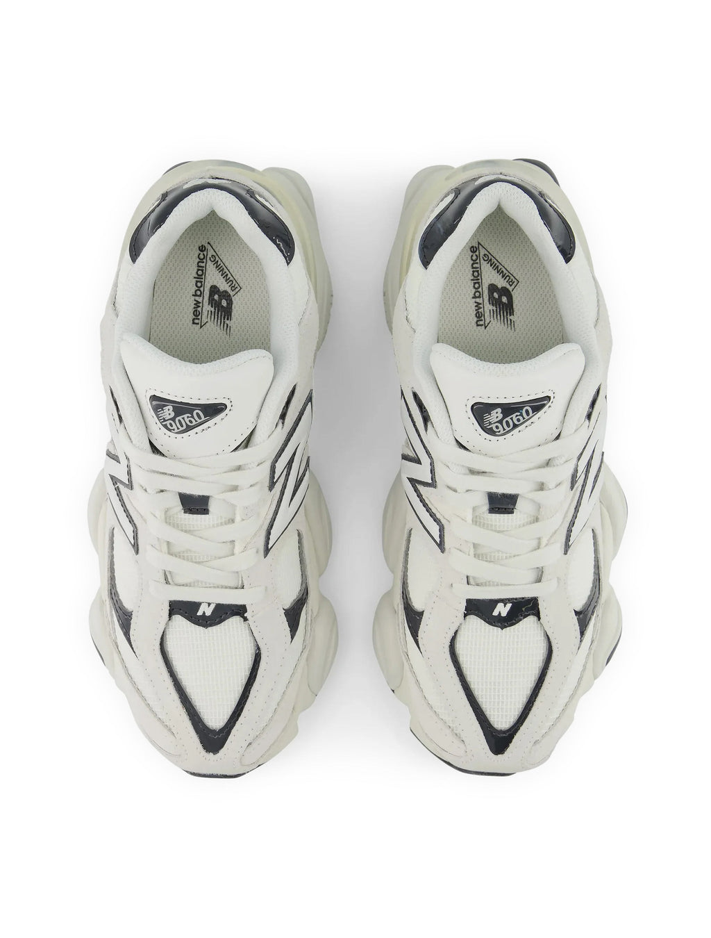 Men's New Balance 9060 Lifestyle Shoes - Grey/White - product image from the listing.