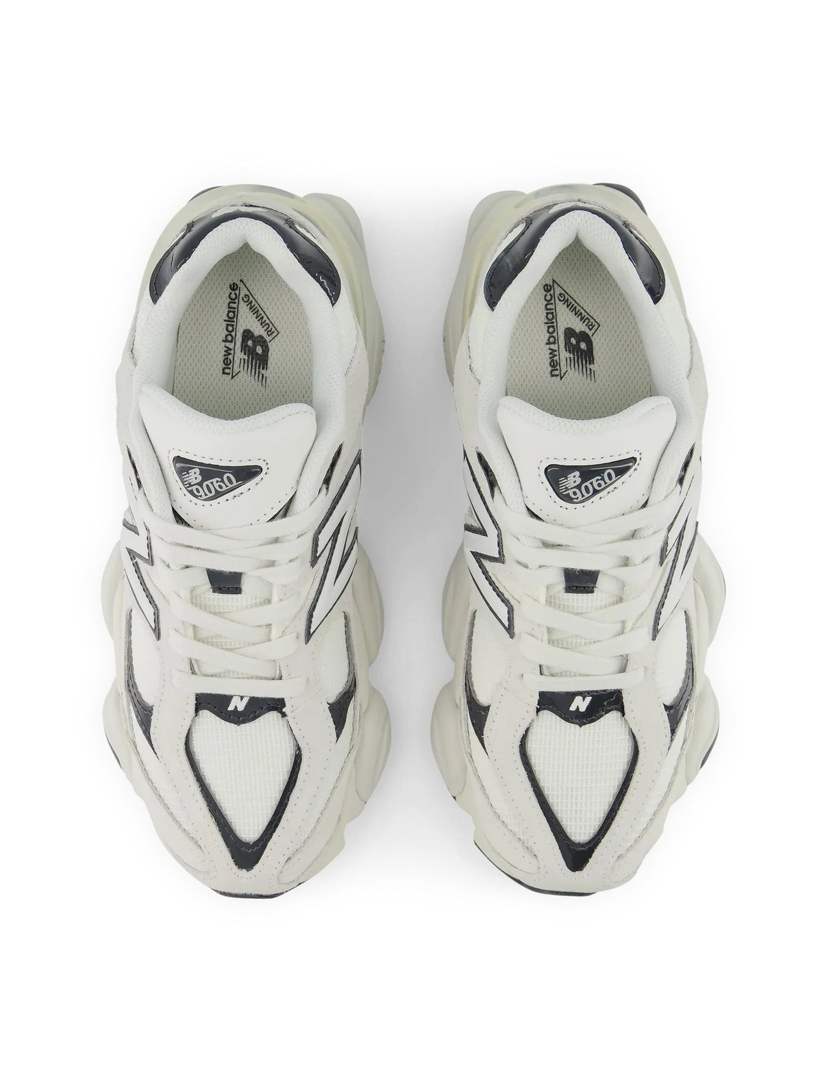 Men's New Balance 9060 Lifestyle Shoes - Grey/White - product image from the listing.