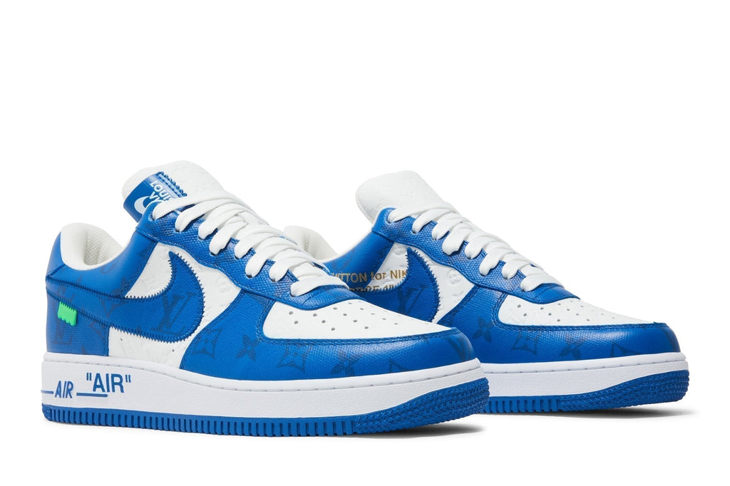 Nike Air Force 1 Low x Louis Vuitton By Virgil Abloh in White Royal - product image from the listing.