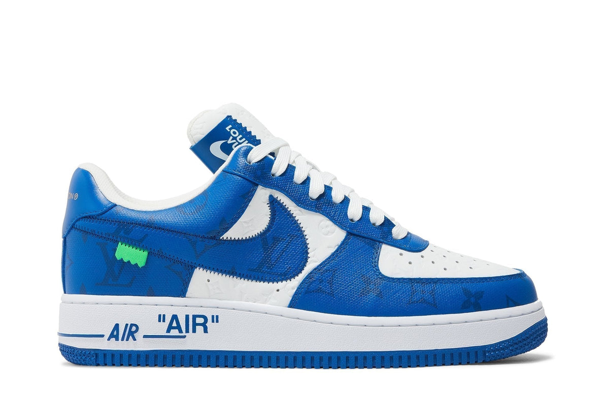 Nike Air Force 1 Low x Louis Vuitton By Virgil Abloh in White Royal - product image from the listing.