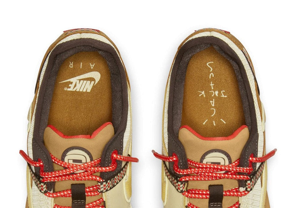 x Travis Scott Cactus Jack Wheat Lemon Drop - Nike Air Max 1 - product image from the listing.