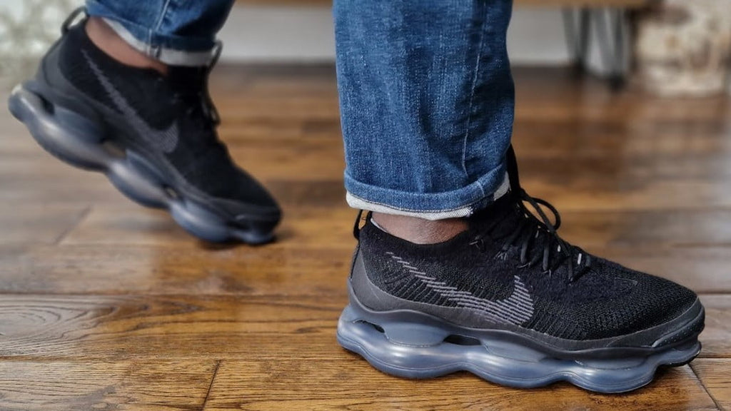 Nike Air Max Scorpion Triple in Black - product image from the listing.