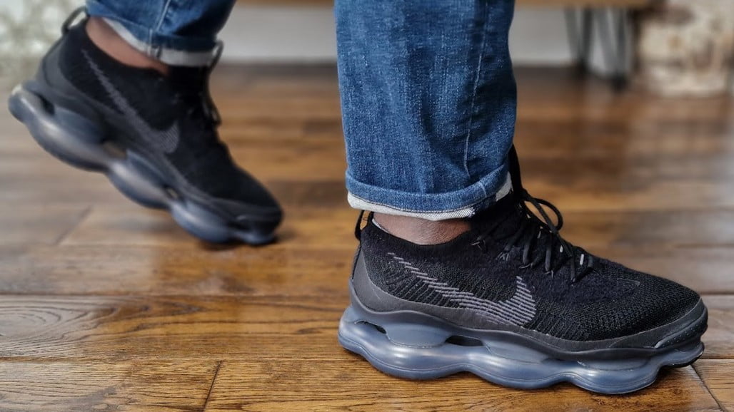 Nike Air Max Scorpion Triple in Black - product image from the listing.