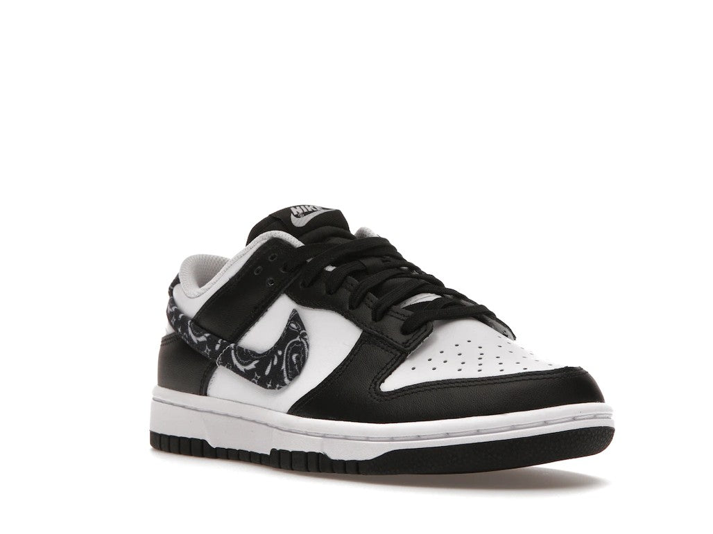 Women's Nike Dunk Low Essential Paisley Pack Black - product image from the listing.