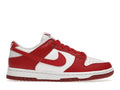 Women's Nike Dunk Low Next Nature White Gym Red - product image from the listing.