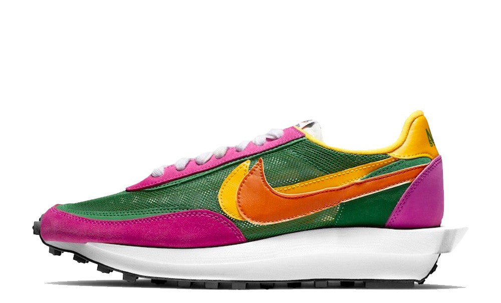 Nike LDWaffle x Sacai in Green Pink - product image from the listing.