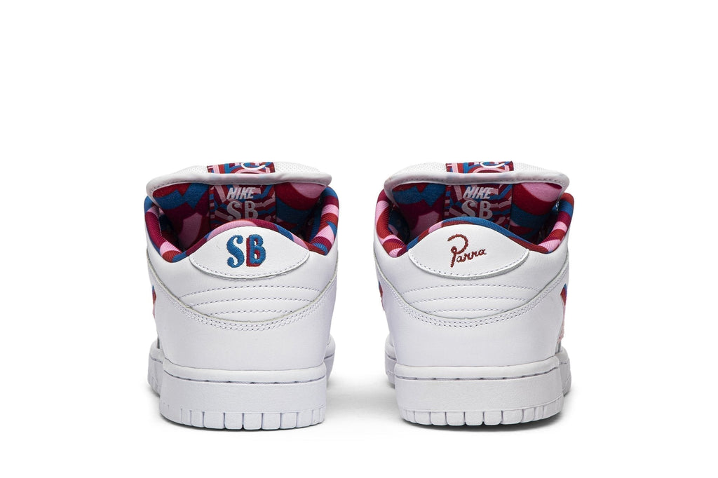SB Dunk Low Parra by Nike - product photo shown in the listing for this item.