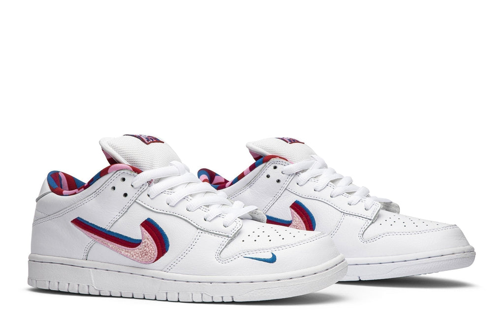 SB Dunk Low Parra by Nike - product photo shown in the listing for this item.
