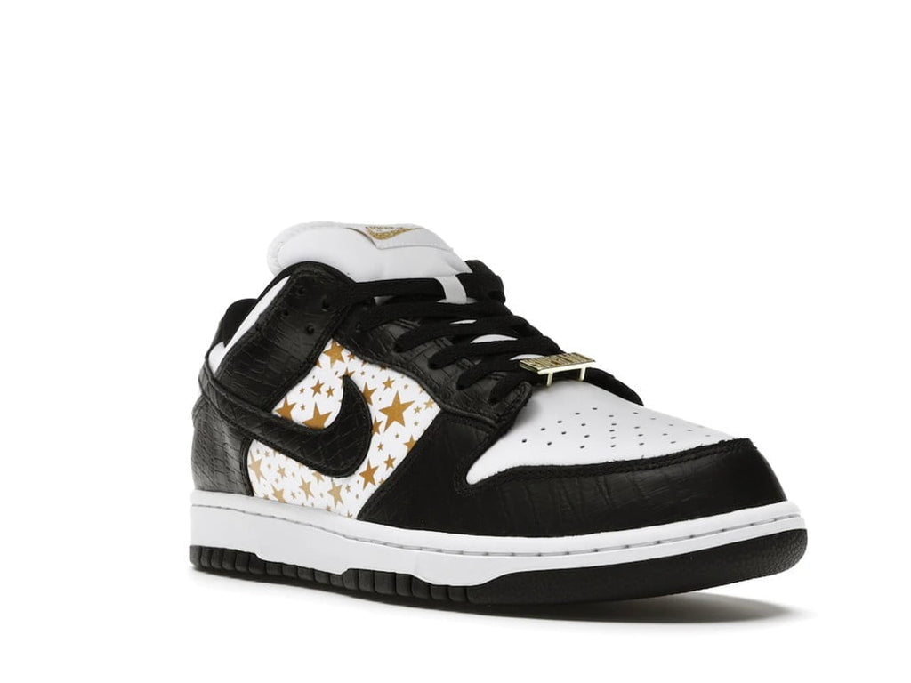 SB Dunk Low Supreme Stars Black (2021) by Nike - product image from the listing.
