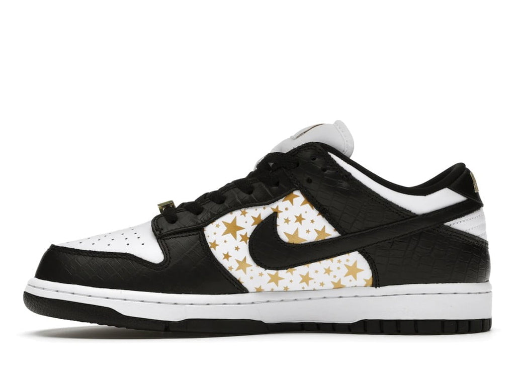 SB Dunk Low Supreme Stars Black (2021) by Nike - product image from the listing.