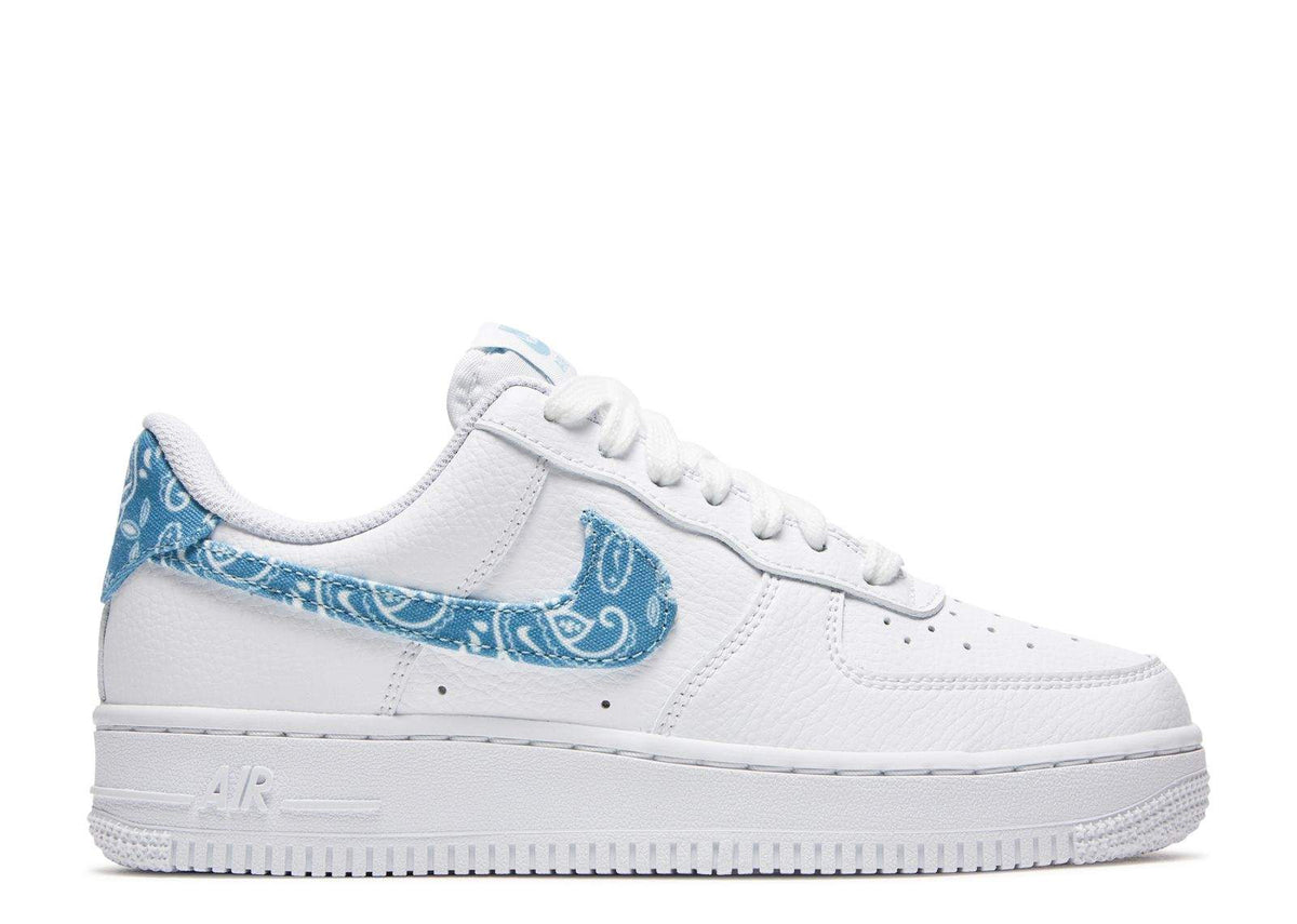 Nike Air Force 1 '07 Essentials 'Blue Paisley' Sneaker - product image from the listing.