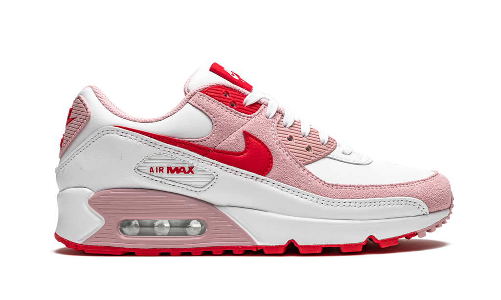 Women's AIR MAX 90 "Valentines Day 2021" DD8029 100 - product image from the listing.
