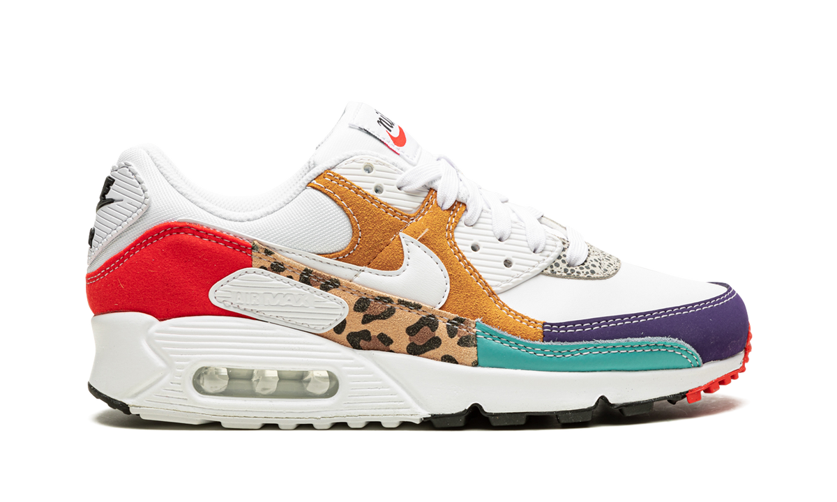 Women's AIR MAX 90 SE "Animal" DH5075 100 - product image from the listing.