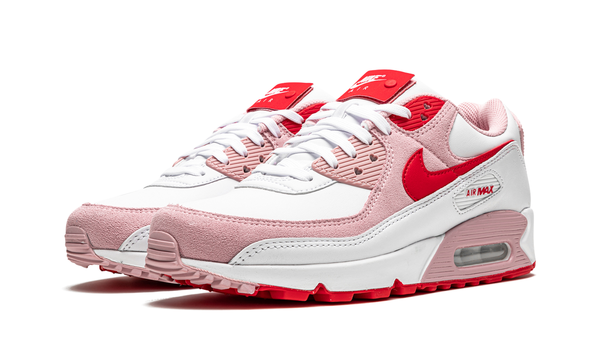 Women's AIR MAX 90 "Valentines Day 2021" DD8029 100 - product image from the listing.