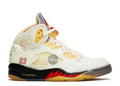 Off-White x Air Jordan 5 SP 'Sail' Footwear - product image from the listing.