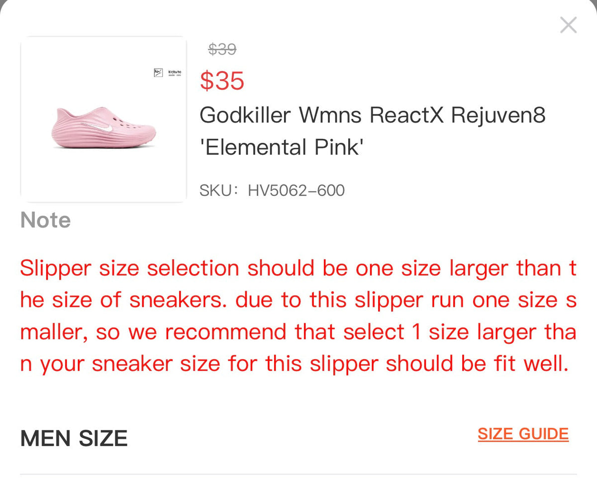 Women's Nike ReactX Rejuven8 'Elemental Pink' - product image from the listing.