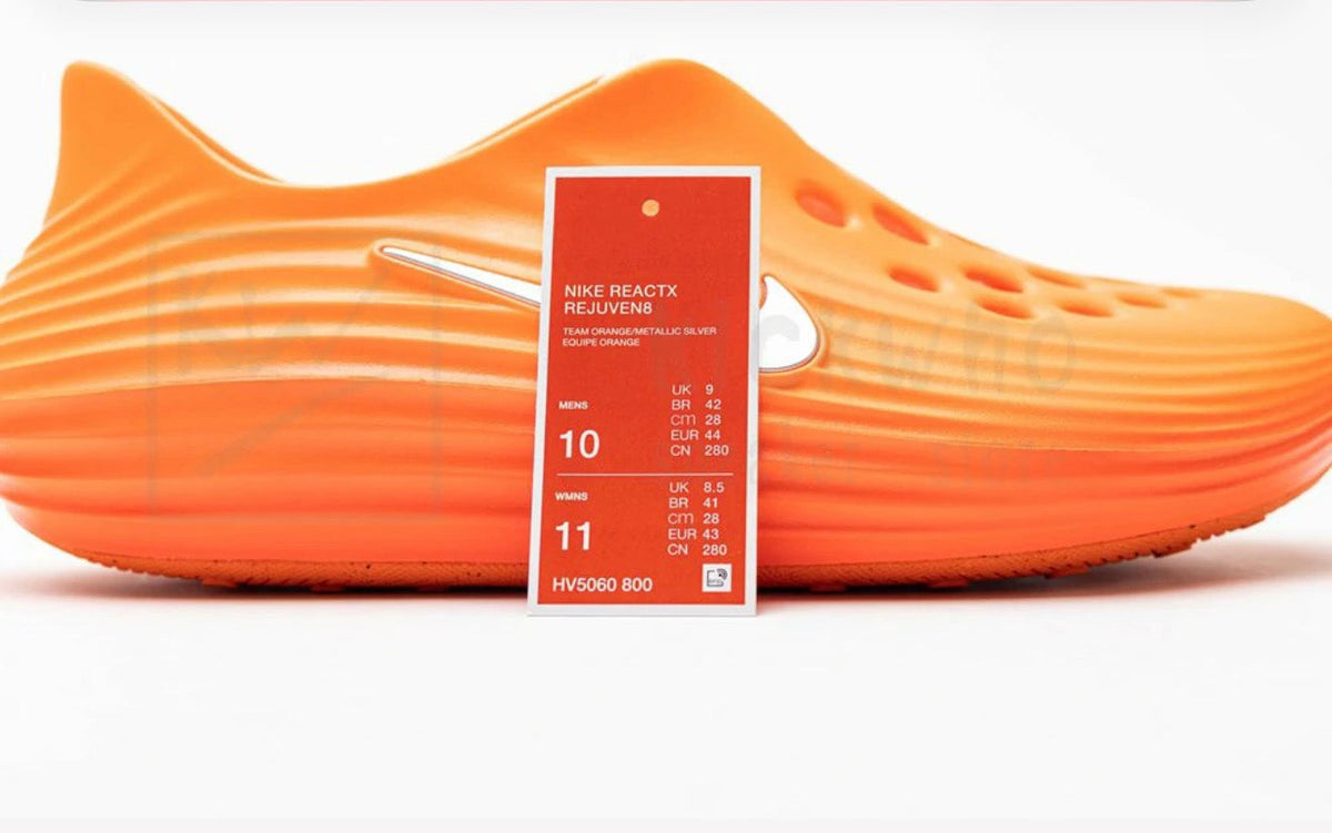 "Safety Orange" Nike ReactX Rejuven8 - product image from the listing.