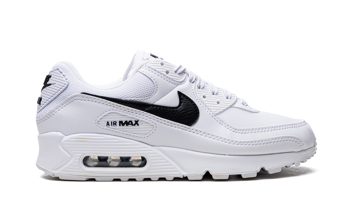 Women's AIR MAX 90 NN MNS "White/Black" DH8010 101 - product image from the listing.