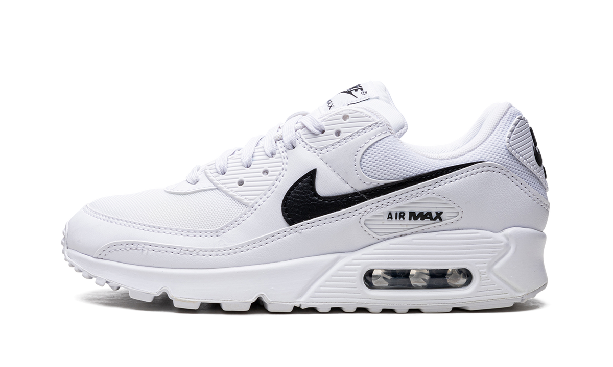 Women's AIR MAX 90 NN MNS "White/Black" DH8010 101 - product image from the listing.