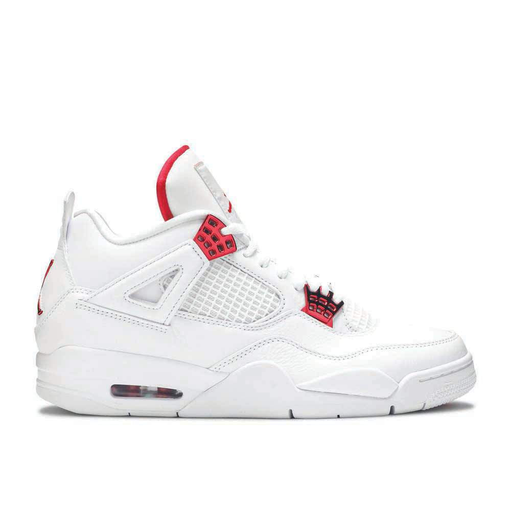 Air Jordan 4 Retro 'Red Metallic' Sneaker - product image from the listing.