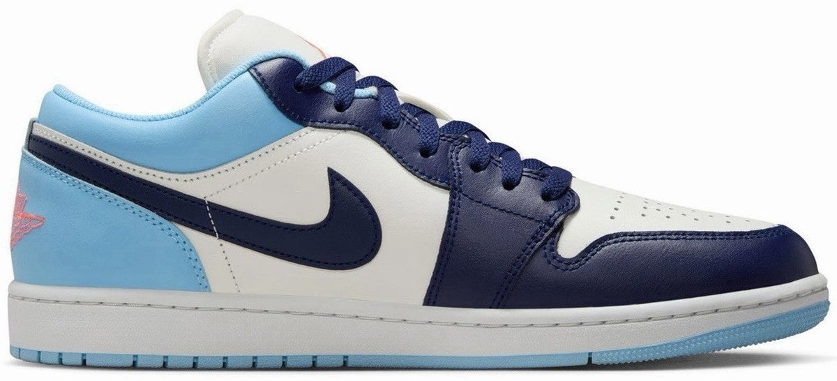 Men's Air Jordan 1 Low Blue Sail Chill size 10 - product image from the listing.