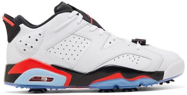 Air Jordan 6 Retro Golf Low White Infrared | Replacement Box - Size 12 - product image from the listing.